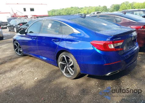 2022 Honda Accord Sport from USA, damaged, VIN 1HGCV1F38NA090703